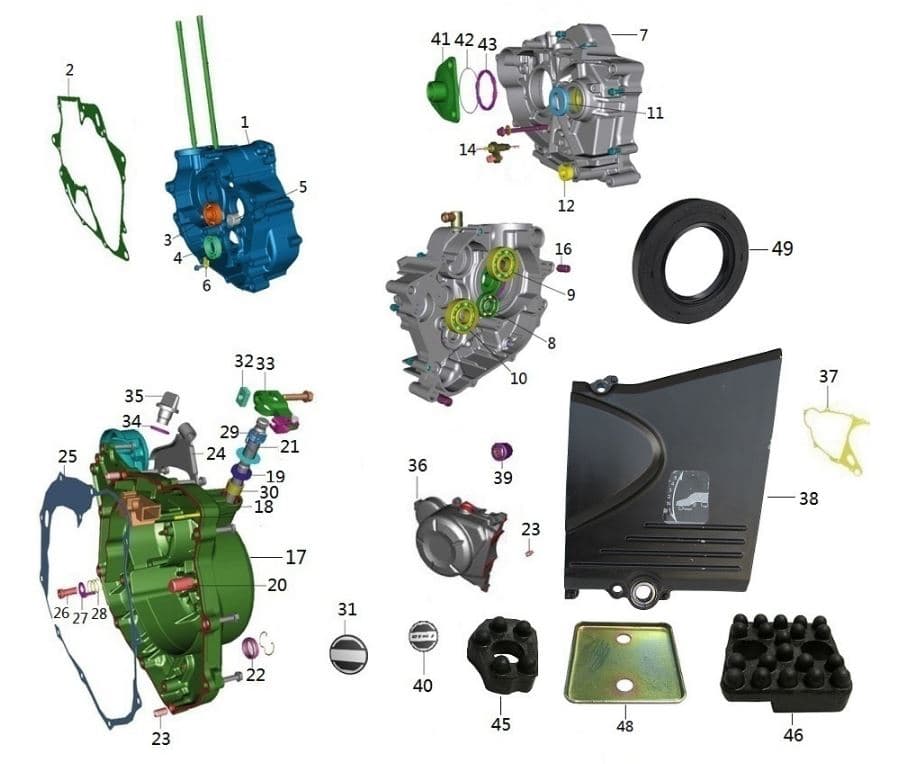 BAJAJ AVENGER STREET 150 PİSTON YAĞLAMA PLAKASI