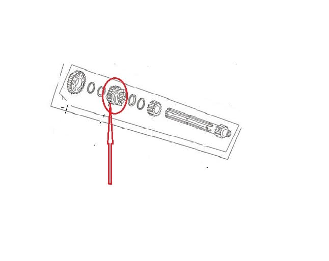 KANUNİ Q100 3.VİTES DİŞLİ KARŞILIĞI