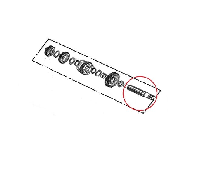 KANUNİ Q100 KAMALI MİL